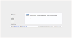 Desktop Screenshot of froehlich-werkzeug.de